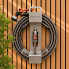 Garden Dock | Design Gartenschlauchhalter aus Edelstahl