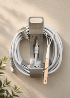 Garden Dock | Design Gartenschlauchhalter aus Edelstahl