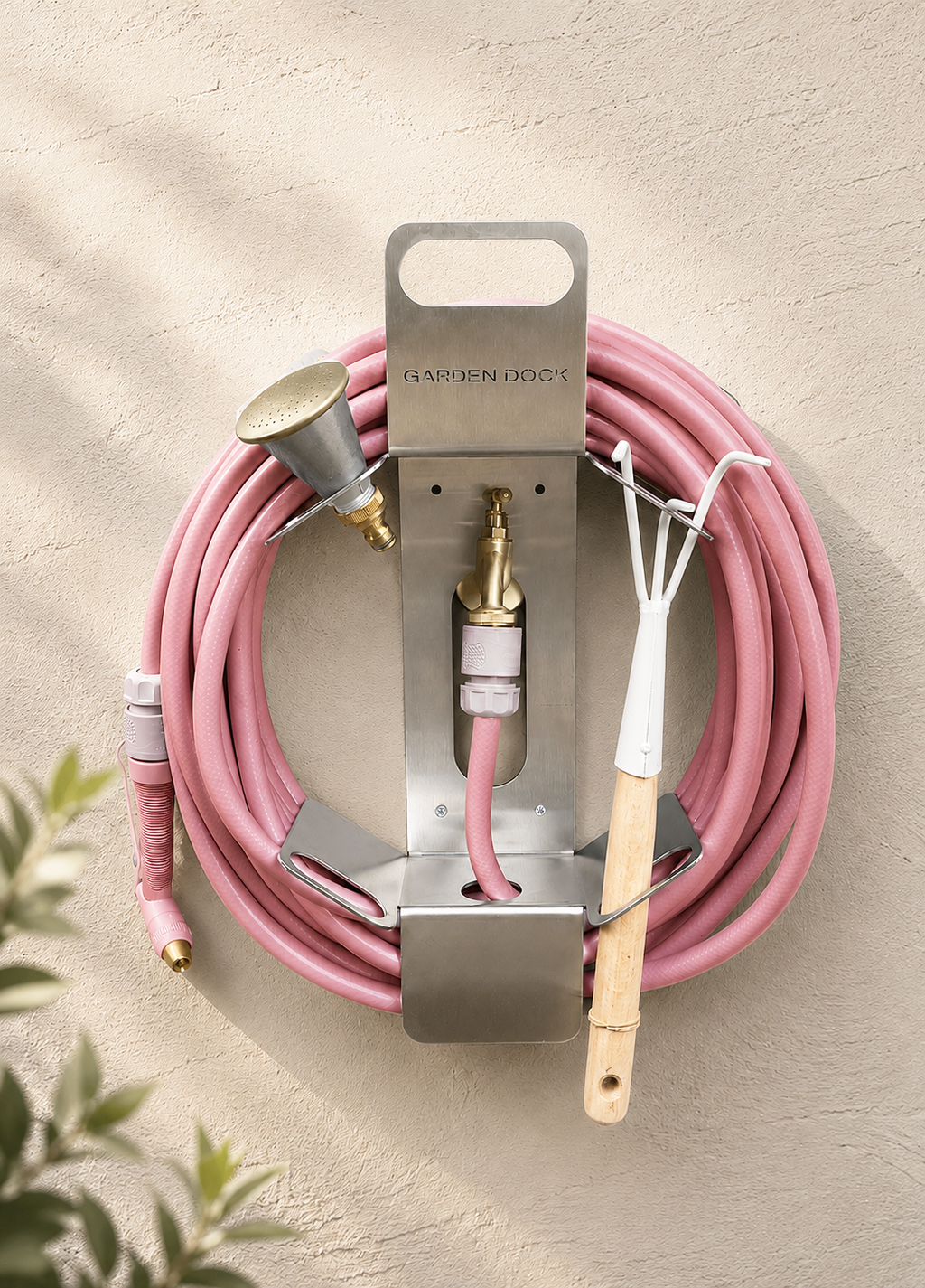 Garden Dock Bundle Berry I Gartenschlauchhalter