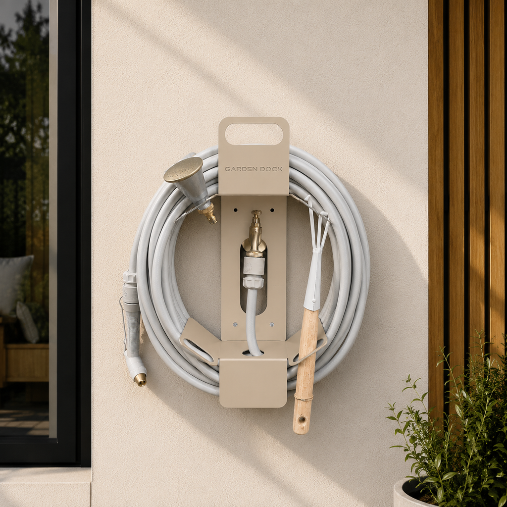 Garden Dock Bundle Grey I Gartenschlauchhalter